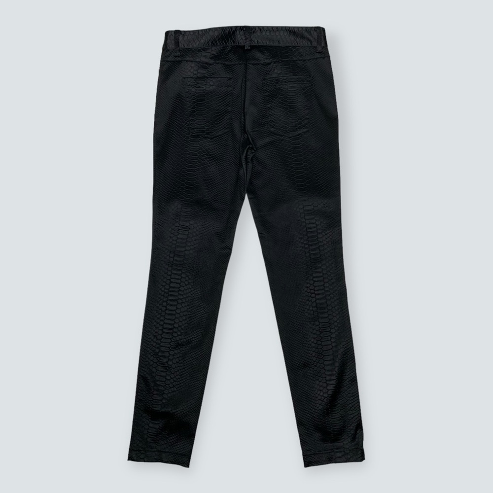 TRICOT CHIC Black “Scales” pattern Women’s Dress Pants Size US 8 NWOT - Picture 4 of 9
